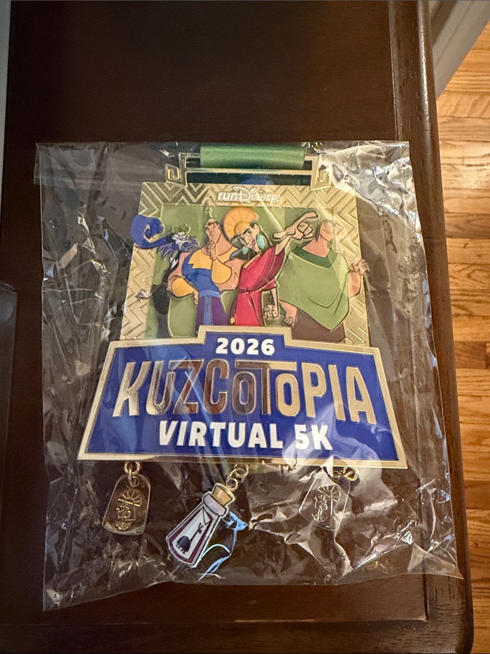 Kuzcotopia Virtual 5K Medal